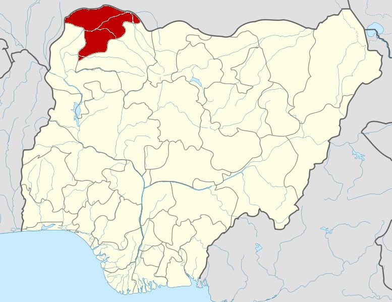 Carte de situation de l'État de Sokoto, au nord-ouest du Nigeria, où la frappe américaine du 25 décembre 2025 a eu lieu.